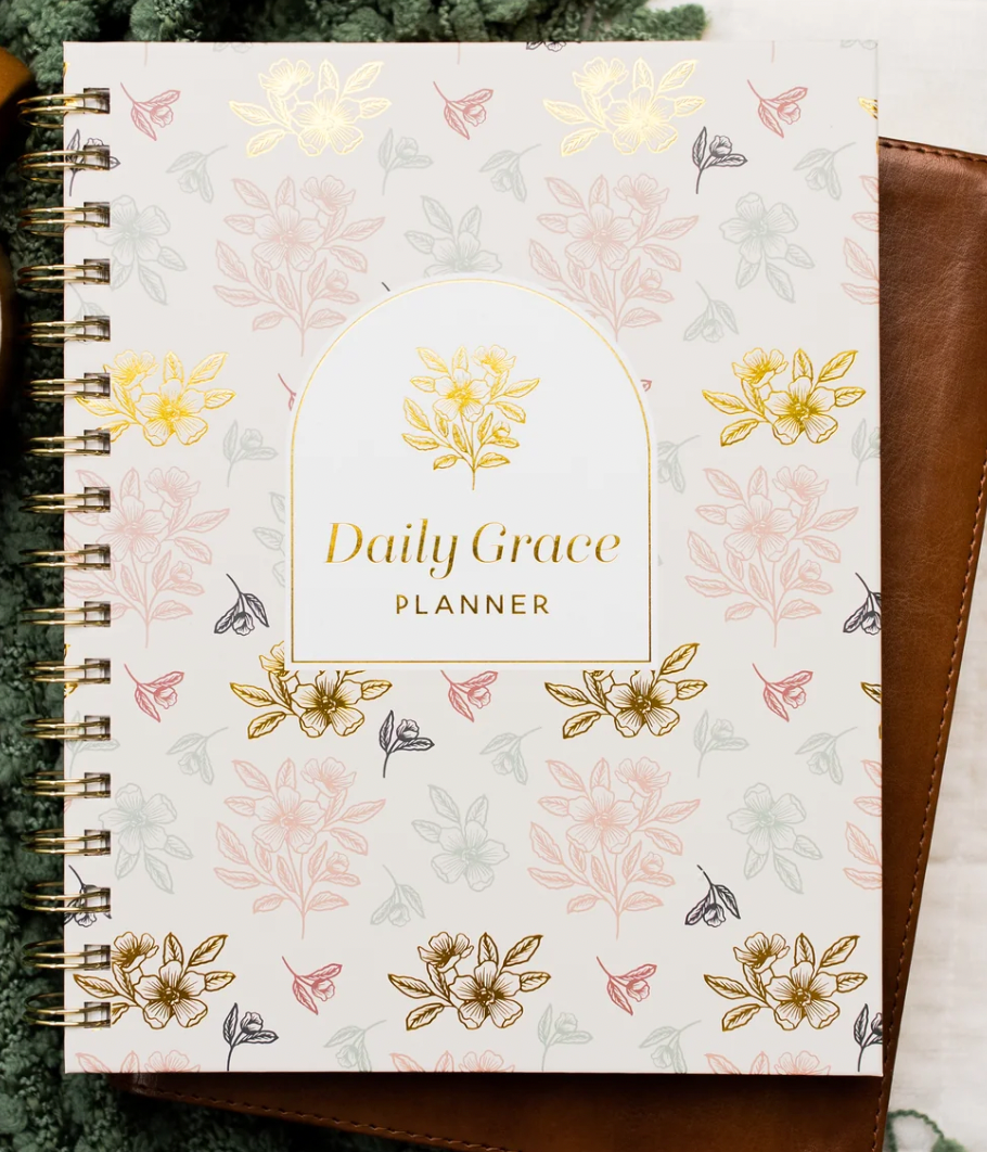 Daily Grace Planner | Floral Spiral