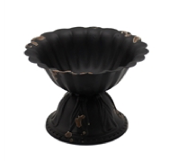 Black Fluted Edge Cup