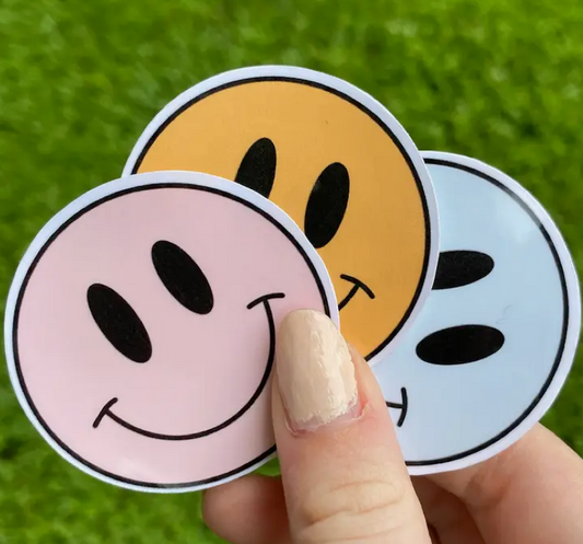 Smiley Face Sticker