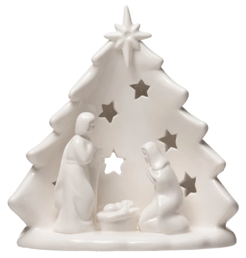 Holy Family with Tree & Cut-Outs