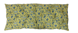 Cotton Tufted French Cushion with Floral Pattern