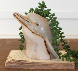 Dolphin Planter