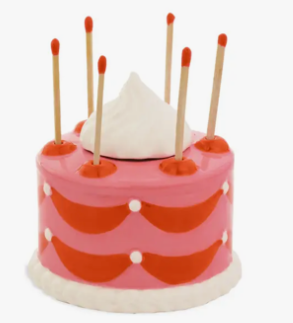 Match Holder, Cake shape