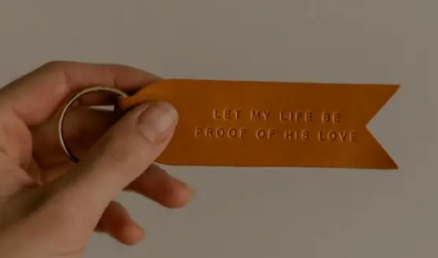 Proof of His Love  Key Fob