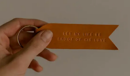Proof of His Love  Key Fob