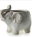 ELEPHANT POT 7"X 4"X 5.25"