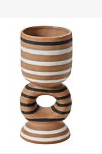 TRUJILLO FOOTED POT 4.75"X 10.25"
