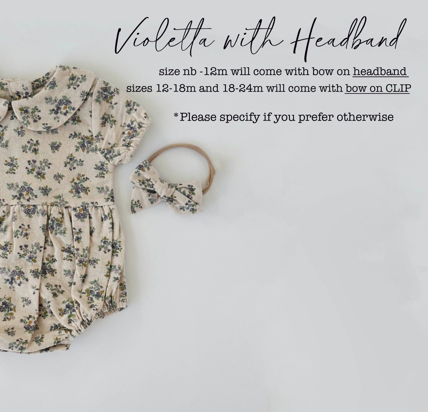 Violetta Floral Romper