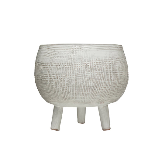 Footed Terracotta Planter