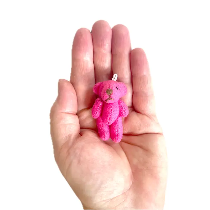 Mini Plush Bear pink