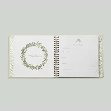 As You Grow: A Modern Memory Book for Baby (Baby Shower)