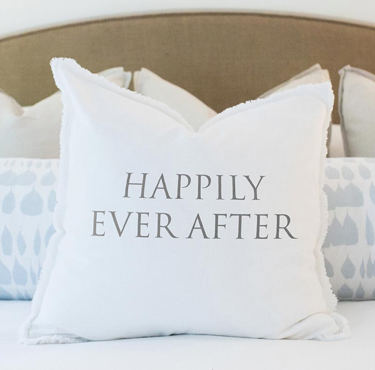 Euro Pillow - Happily Ever After