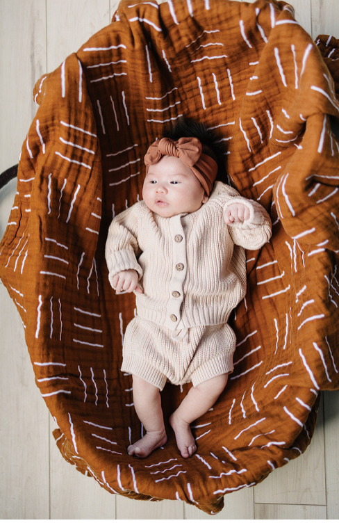 Knit Cardigan by Mebie Baby