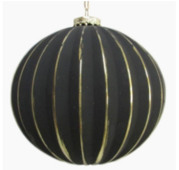Ribbed Ornament