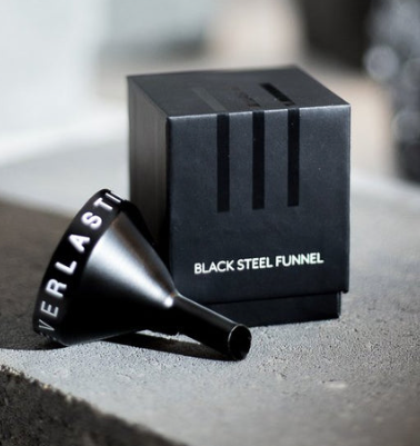Black Steel Funnel