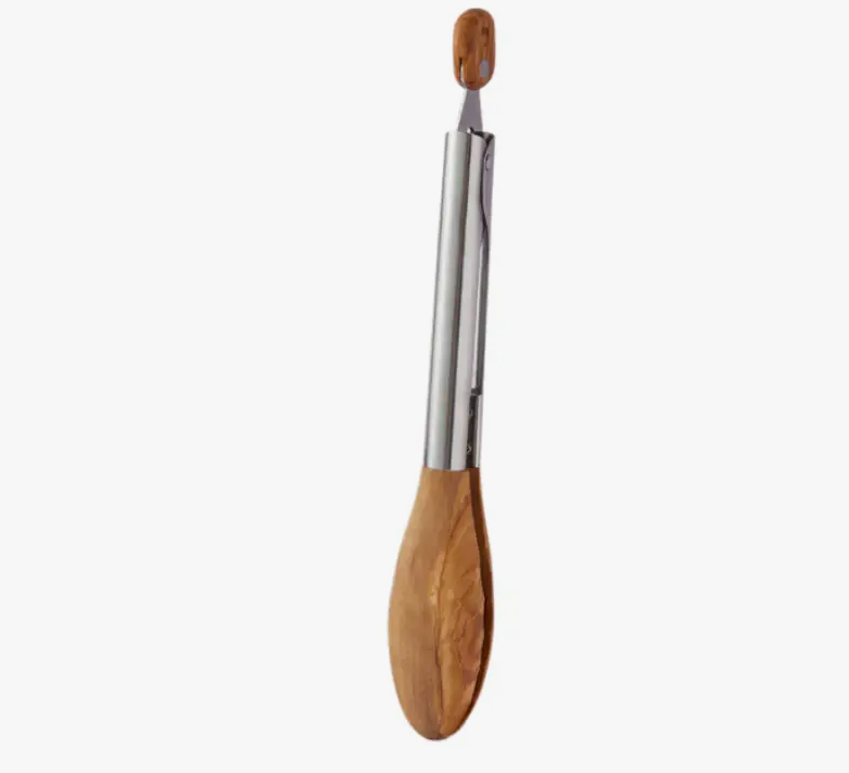 Non-Stick Wood Cooking Tong