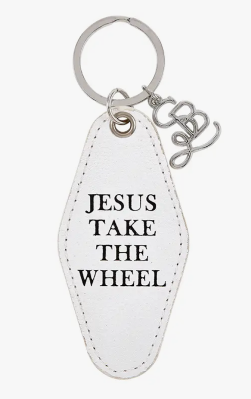 Jesus Take Key Tag